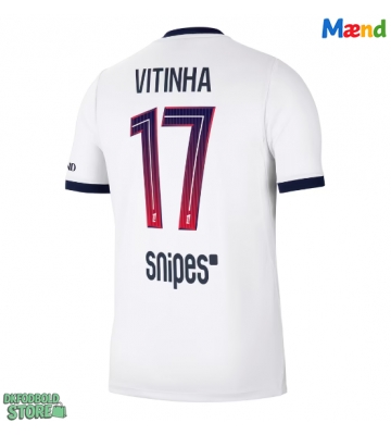 Paris Saint-Germain Vitinha #17 Replika Udebanetrøje 2026-27 Kortærmet